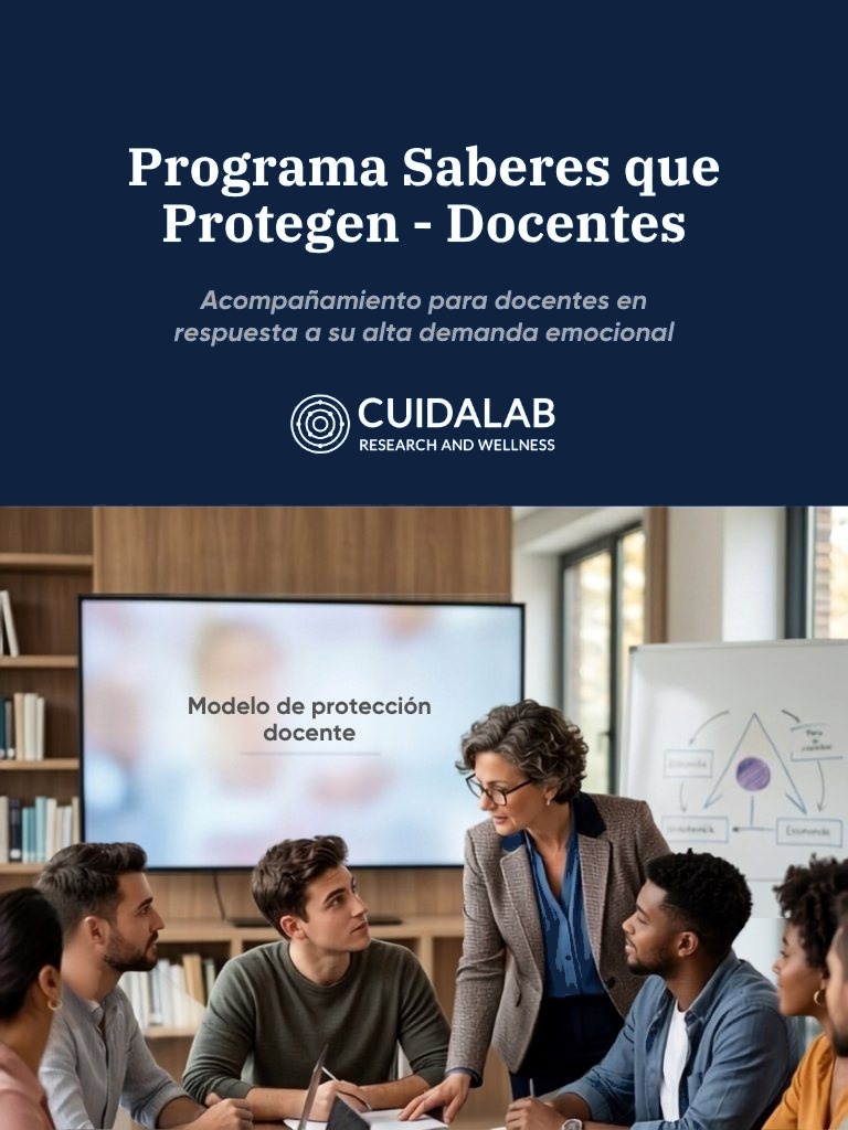 Programa Saberes que Protegen — Docentes